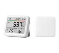 SwitchBot Meter Pro (CO2 Monitor) Blanc LCD Batterie