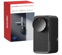 SwitchBot Serrure Connectée WiFi Pro avec Batterie Rechargeable, Matter Over WiFi, Serrure Électronique, Installation Rapide sur Verrou Existants, Compatible Apple Home, Alexa, Google Home, IFTTT