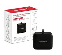SwitchBot Smart Bluetooth Switch Toggle (Rechargeable) - Fingerbot pour interrupteur, 1,0kgf, USB-C, Minuteur App, ajoutez Hub pour Alexa, Siri & Matter (Hub 2 requis), Noir