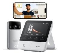SwitchBot Sonnette sans Fil avec Camera, 2K Visiophone sans Fil avec écran de 4,3 Pouces, Visiophone Intelligente avec Grand Angle de 165 °, 5000 mAh, Audio bidirectionnel, Compatible Alexa