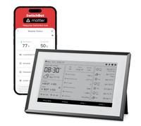 SwitchBot Tableau de Bord Connecté E-Ink, Station Météo WiFi et Calendrier