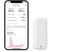 SwitchBot Thermomètre extérieur IP65 intérieur/extérieur blanc, Détecteur