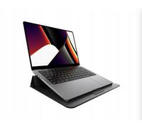 SwitchEasy EasyStand étui en cuir/support pour MacBook Pro 14" Noir