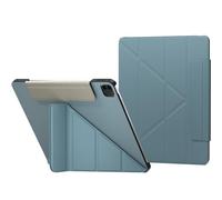 SwitchEasy Étui pour iPad Pro 11" 2021 avec porte-crayon - Étui de protection avec rabat et support pour iPad Pro 11 3ème génération 2021, 2020 et 2018 Origami - Bleu exquis