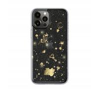 SwitchEasy Ochranné puzdro Lucky Tracy pre iPhone 12 Pro Max Transparent Noir