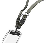 SWITCHEASY UTILITY STRAP+STRAP CARD - 25mm (Fidlock)| Phone Lanyard Concrete Gray