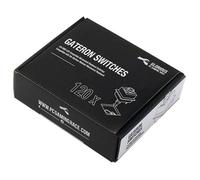 Switches Gateron - Glorious PC Gaming Race - Rouge - Lot de 120 - Mécanique - Filaire