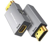 SWITCHFLUX Adaptateur HDMI vers Mini DisplayPort 4K @ 60 Hz | HDMI (Source) vers Mini DP (Display), convertisseur mâle vers femelle compatible avec PC, carte graphique