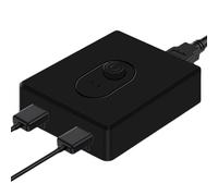 switchh répartiteur pour imprimante USB - Hub contrôleur de partage bidirectionnel | Commutateur d'imprimante pour scanner clavier souris PC, sélecteur 2 entrées 1 sortie/1 entrée 2 sorties