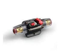 Switian Disjoncteur Automobile 20A 12V-24V DC, Protection de Circuit avec Commutateur Manuel, Interrupteur de Réinitialisation pour Fusible, Adapté pour Bateau, Camping-Car, Véhicule