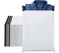 Switory 100pc 25,5 cm x 33,1 cm Sacs d'expédition Plastique Blanc, des Enveloppes d'expédition, des Sacs d'affichage Pour l'emballage