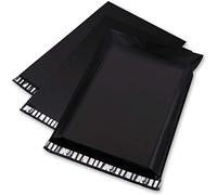 Switory 100pc 30,5cmx39,5cm Poly Sacs de transport, Expédition de courrier Enveloppes de courrier Sacs postaux pour l'envoi d'emballage - Noir