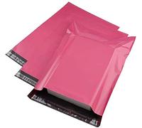 Switory 100pc 30,5cmx39,5cm Poly Sacs de transport, Expédition de courrier Enveloppes de courrier Sacs postaux pour l'envoi d'emballage - Rose