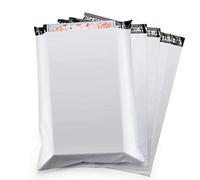 Switory 100pc 48.3cmx61cm Grands Sacs d'expédition Plastique Blanc, des Enveloppes d'expédition, des Sacs d'affichage Pour l'emballage