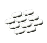 Switty - Chaîne plastique blanche - Connecteurs pour stores d'exploitation - Lot de 10
