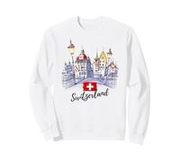 Switzerland Graphic Tees - Novelty T-Shirts & Cool Designs Sweatshirt