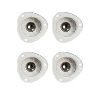 Swivel Adhesive Casters - Sticky Rolling Wheel Set, 360 Degree Rotating Castor Rollers, Portable Mobility Wheels | Self Stick Wheels For Kitchen Cabinets Furniture Storage Bins Appliances