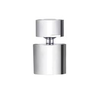 Swivel Faucet Aerator, Kitchen Faucet Nozzle, Water Saving Bubbler 360° Big Angle Twist Kitchen Sink Aerator, Dual Function Flow Sprayer Head Replacement