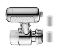 Swivel Faucet Extender, 4 Mode with Upward Facial Mist, Rotatable Kitchen