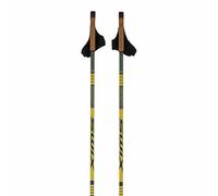 Swix - Bâtons de ski nordique - Infinity Just Click Alu en Aluminium - Taille 155 cm - Kaki Kaki 155 cm