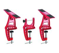 Swix - Étaux pour skis nordiques - Travel XC Profile Set 3 Parts en Aluminium - Rouge Rouge