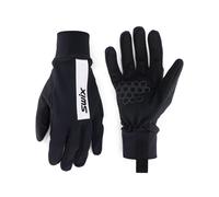 Swix - Gants de ski nordique - Focus Glove Jet Black en Silicone - Taille 8 - Noir Noir 8