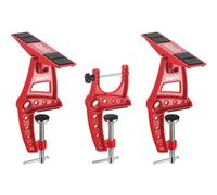 Swix - Étaux pour skis nordiques - Travel XC Profile Set 3 Parts en Aluminium - Rouge Rouge