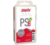 Swix PS08-6 - PRO Speed Wax - PS8 RED - 25 à 3,9 °C - Barre de 60 g - Sans fluoro - Ski ou Snowboard, rouge-rose