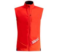 Swix - Quantum Windstopper Vest - Gilet softshell - M - fiery red