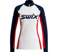 Swix - Sous-vêtement thermique - RaceX Classic Half Zip Dark Navy/Bright White pour Femme - Taille XS Navy XS