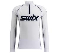 Swix - Sous-vêtement thermique - Swix Racex Classic Half Zip Men Bright White/Dark Navy pour Homme - Taille XL - Blanc Blanc XL