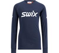 SWIX RaceX Classic Long Sleeve Tee-shirt à manches longues 164 Bleu