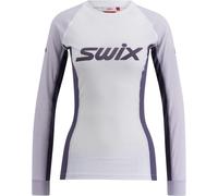 SWIX Racex Classic Long Sleeve W - Femme - Blanc / Violet - taille L- modèle 2025