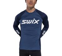 SWIX RaceX Dry Long Sleeve Tee-shirt à manches longues S Bleu