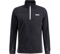 Swix - Veste de ski nordique - Cross Jacket M Black Phantom pour Homme en Softshell - Taille S - Noir Noir S