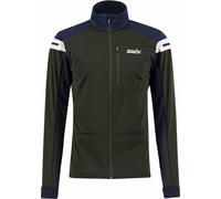 Swix - Veste de ski nordique - Dynamic Jacket M Dark Olive pour Homme - Taille M - Kaki Kaki M