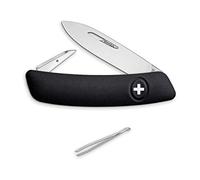 SWIZA D00 Noir Couteau Suisse Adulte Unisexe, 75mm