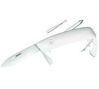 Swiza D04 Couteau Suisse, Verrouillage de la Lame, poignée Anti-dérapante Bols Rouge Noir Blanc Bleu