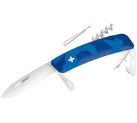 SWIZA Suisse Canif D03 Camo Urbain Bleu, antidérapante, 11 Caractéristiques