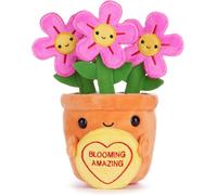 Swizzels Love Hearts 18cm Felicity Flowerpot Blooming Amazing Soft Plush Toy