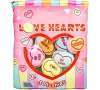 SWIZZLES Lot De 5 Peluches Style Love Hearts Oreiller