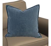 SWJ-swjssb Housse De Coussin 50x70，65x65，40x60 De Canapé，Taie Oreiller 80x80, 70x40, 50x50,60x40 Housse Oreille Démontable Taie d'oreiller Chenille Rectangulaire Carré Lavable(Classic Blue,40x70 cm)