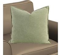 SWJ-swjssb Housse De Coussin 50x70，65x65，40x60 De Canapé，Taie Oreiller 80x80, 70x40, 50x50,60x40 Housse Oreille Démontable Taie d'oreiller Chenille Rectangulaire Carré Lavable(Matcha Green,40x70 cm)