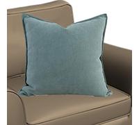 SWJ-swjssb Housse De Coussin 50x70，65x65，40x60 De Canapé，Taie Oreiller 80x80, 70x40, 50x50,60x40 Housse Oreille Démontable Taie d'oreiller Chenille Rectangulaire Carré Lavable(London Fog,90x90 cm)