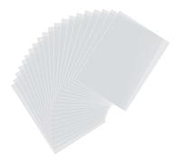SWKJ Lot de 100 pochettes transparentes en plastique transparent pour cartes de taille standard, protecteur de cartes de MTG, football, sport, cartes de jeu (67 × 92 mm)