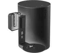 Swm 4111 Support Mural Pour Sonos Era 100, Max. 5 Kg, Inclinable De -30º/+30º, Pivotant Jusqu'à 70º (Gauche/Droite), Noir, 1 Support