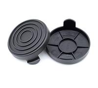 SWNKDG Lot de 2 couvercles de bobine compatibles pour Gardenline GLR GLT, Einhell GC-ET 4530, Noir