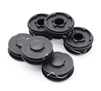 SWNKDG Lot de 6 bobines de fil compatibles avec Einhell GC-ET 4530, longueur : 10 m, diamètre : 1,60 mm