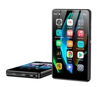 SWOFY Lecteur MP3 80 Go avec Bluetooth et WLAN, écran Tactile 4,0 Pouces, Lecteur MP3/MP4 sous Android avec Spotify, Amazon Music, Radio FM, enregistreur, Lecteur d'e-Book, navigateur (Noir)