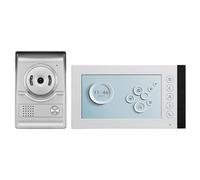 Swokely Sonnette Vidéo 7 Pouces 1080p HD WiFi Intelligente avec Conversation Bidirectionnelle, Application Mobile, Télécommande, Changeur de Voix BLE, Vision Nocturne, pour Maison, (Bouchon UE)